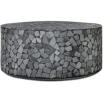 Kiri Outdoor Coffee Table Black VH-1019-02 VH 1019 02 Kiri front shadsilo