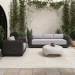 Ines Outdoor Coffee Table White VH-1020-18 VH 1020 18 00