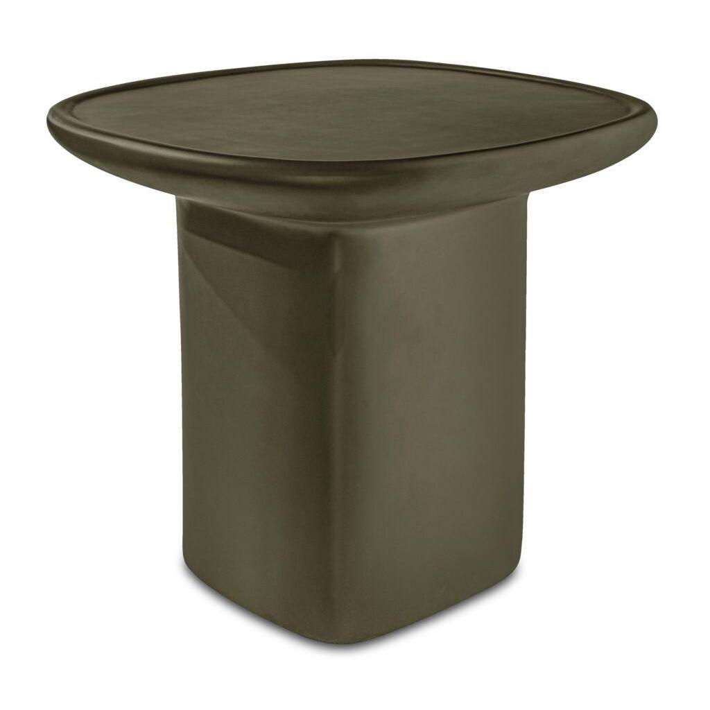 Manon Outdoor Side Table Deep Green 2 Manon Outdoor Side Table Deep Green - Image 2