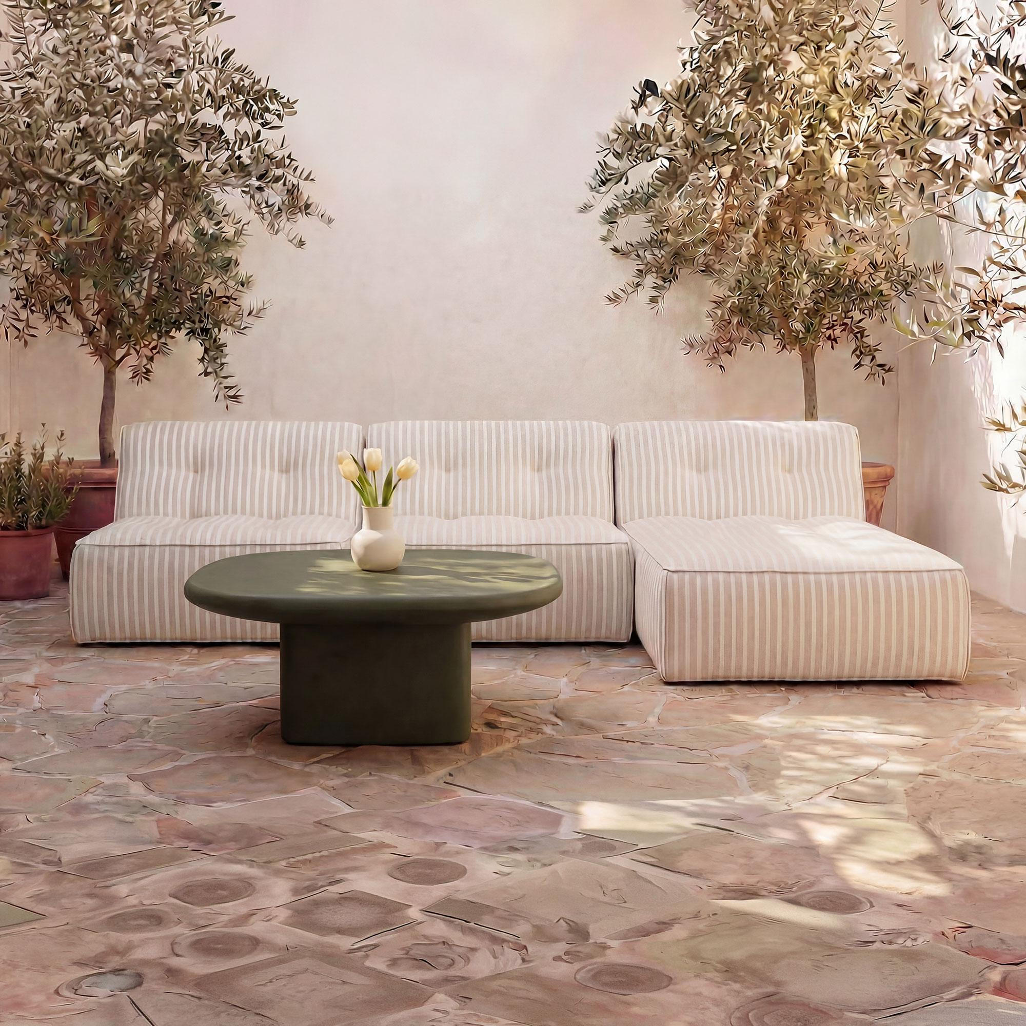 Manon Outdoor Coffee Table Deep Green 6 Manon Outdoor Coffee Table Deep Green - Image 6