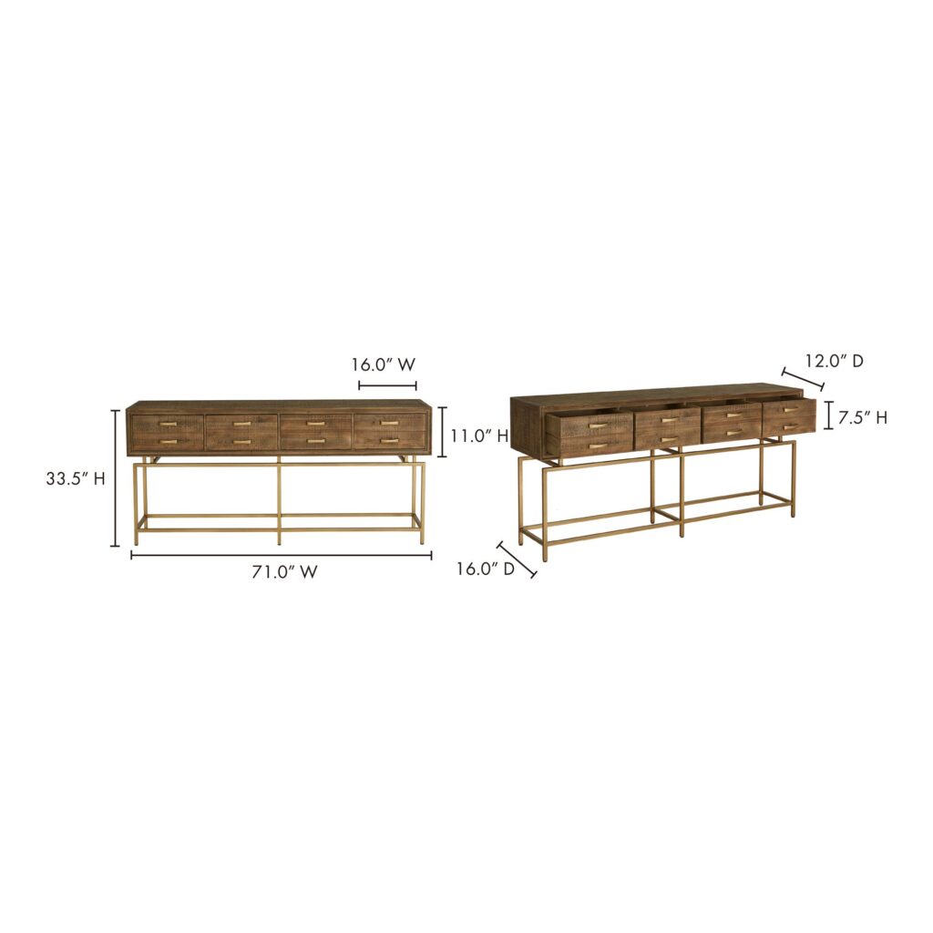 Aristocrat Console Table - Image 8