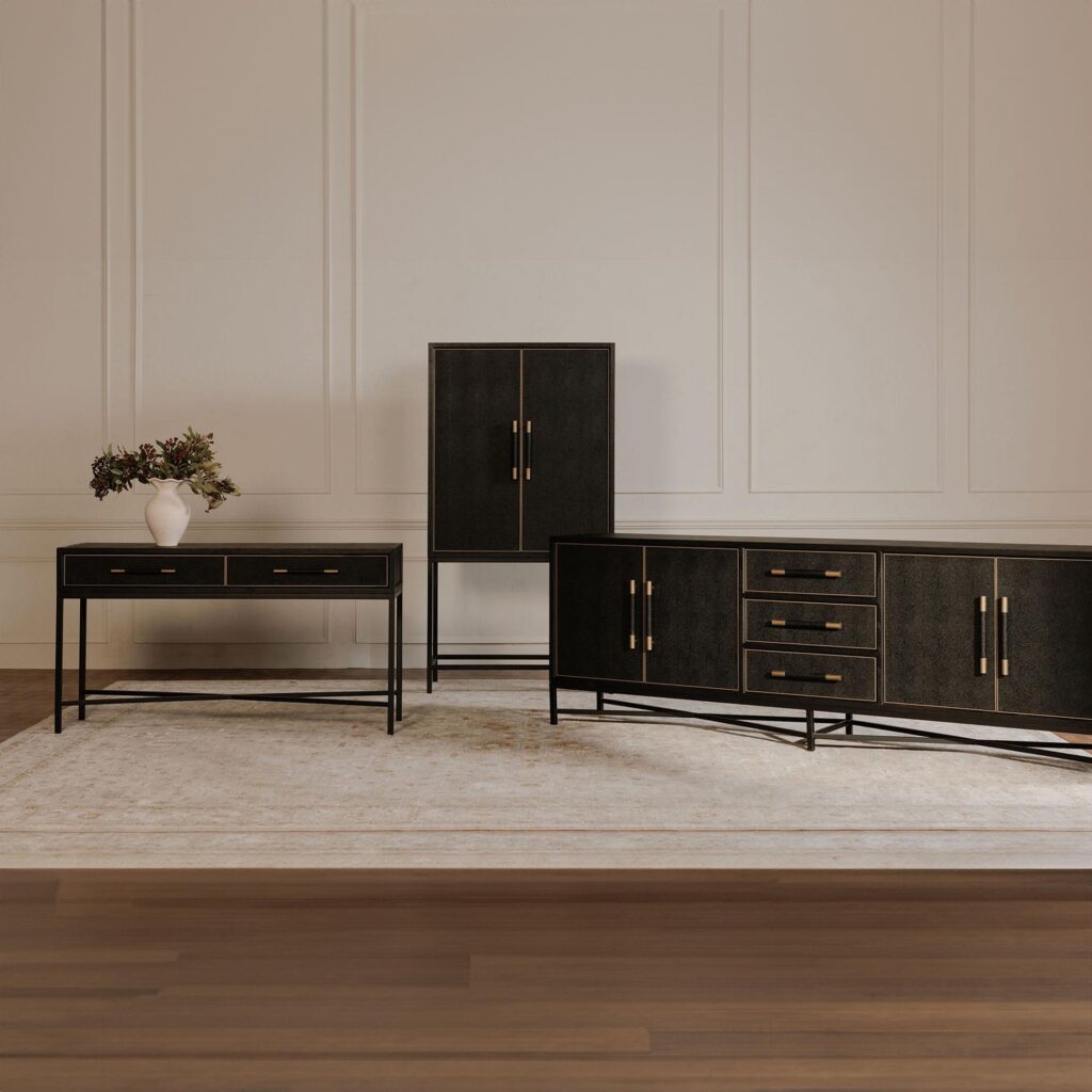 Mako Bar Cabinet Black - Image 9