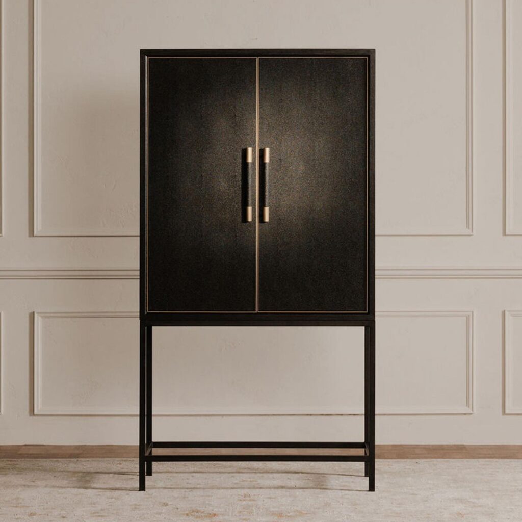 Mako Bar Cabinet Black - Image 7