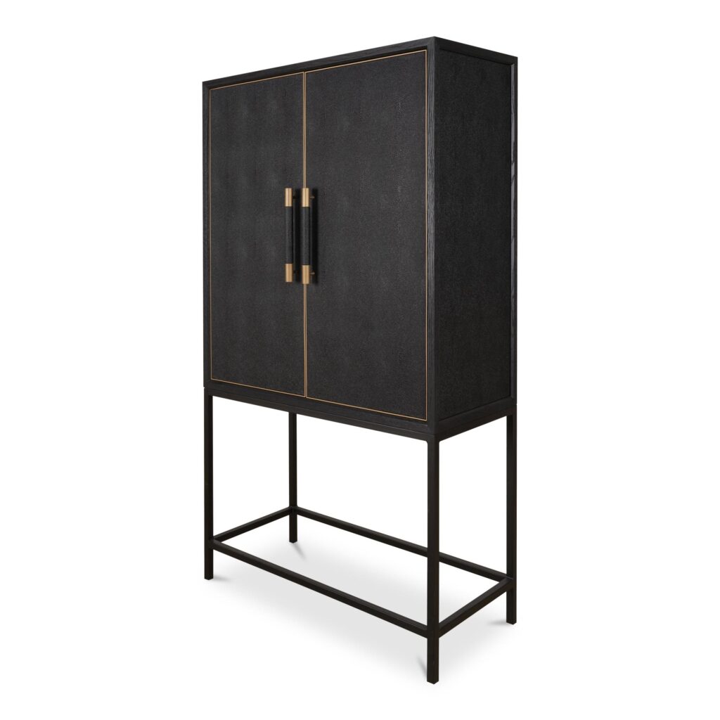 Mako Bar Cabinet Black - Image 2