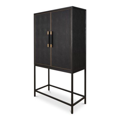 Mako Bar Cabinet Black VL-1047-02 VL 1047 02 Mako diagL shadsilo