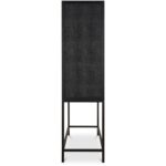 Mako Bar Cabinet Black VL-1047-02 VL 1047 02 Mako side shadsilo
