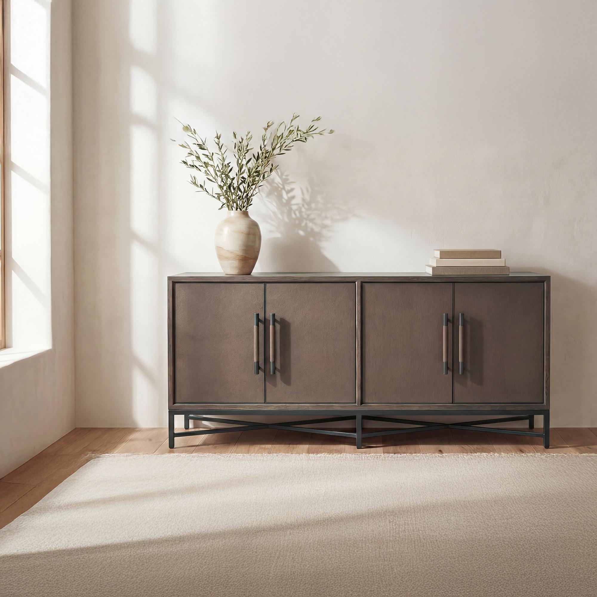Mako Sideboard Brown 2 Mako Sideboard Brown - Image 2
