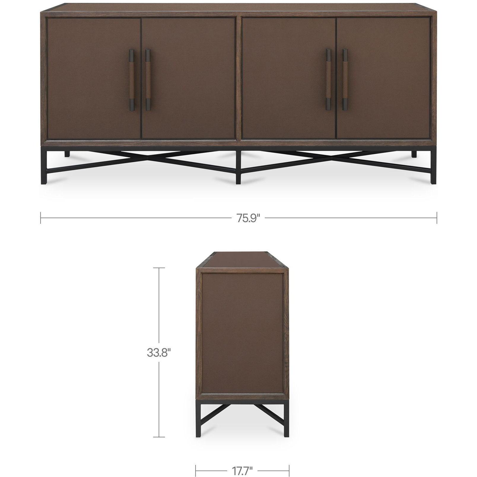 Mako Sideboard Brown 3 Mako Sideboard Brown - Image 3