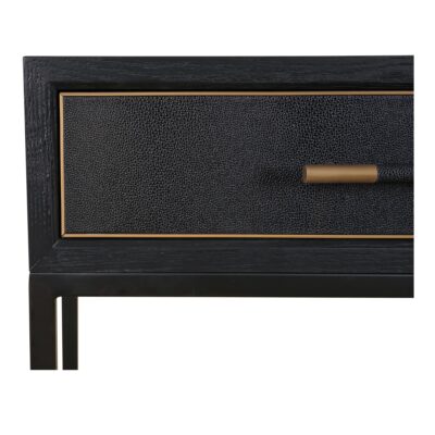 Mako Console Table Black VL-1049-02 VL 1049 02 Mako closeup shadsilo