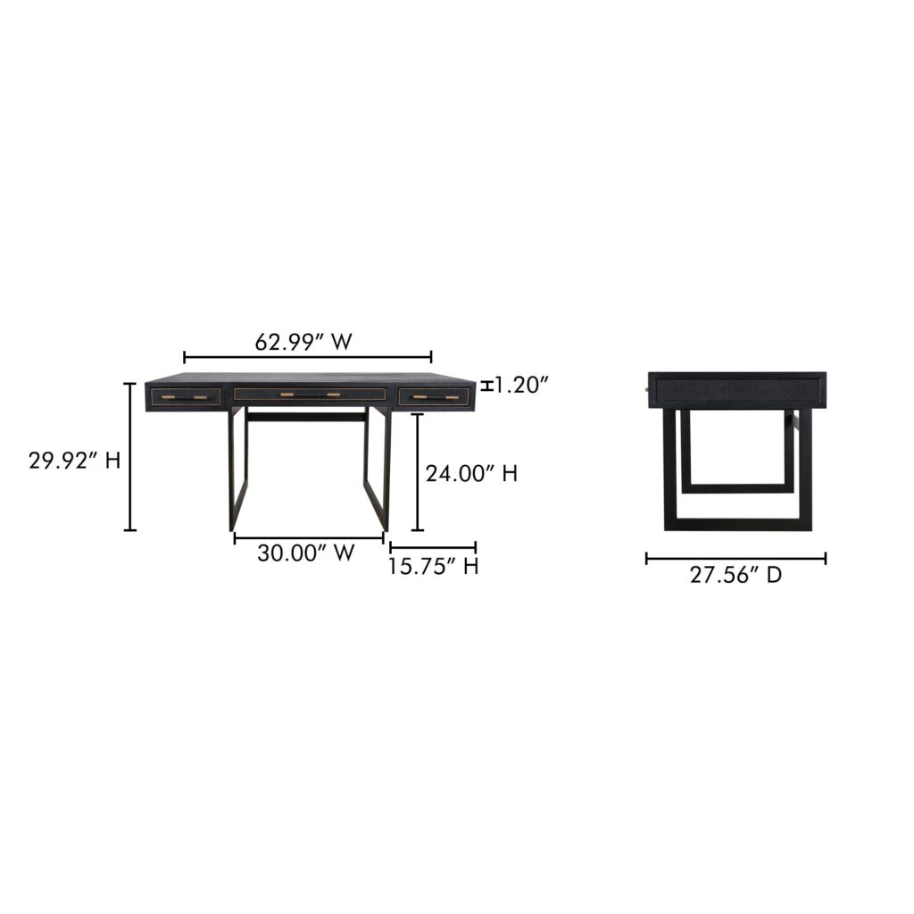 Mako Desk Black - Image 10