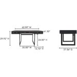 Mako Desk Black VL-1053-02 VL 1053 02 70