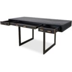 Mako Desk Black VL-1053-02 VL 1053 02 Mako diagL open shadsilo