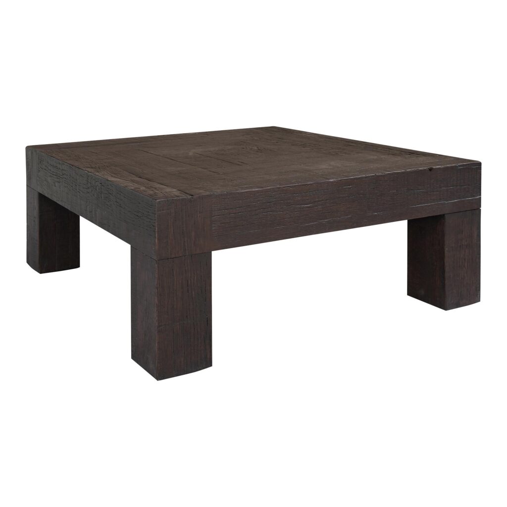 Evander Coffee Table Rustic Brown - Image 2