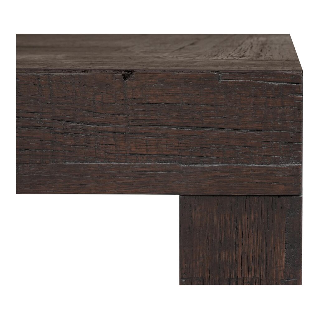 Evander Coffee Table Rustic Brown - Image 3