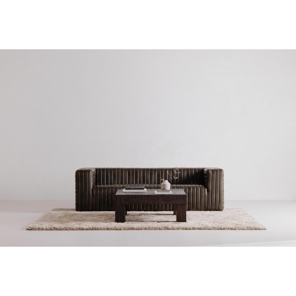 Evander Coffee Table Rustic Brown - Image 6