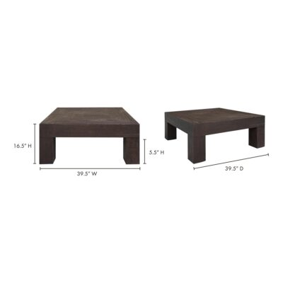 Evander Coffee Table Rustic Brown VL-1058-03 VL 1058 03 70