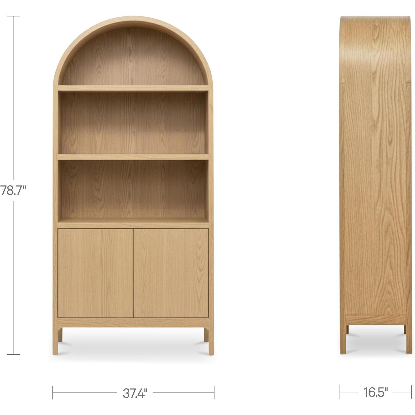 Wilde Display Cabinet Natural 3 Wilde Display Cabinet Natural - Image 3