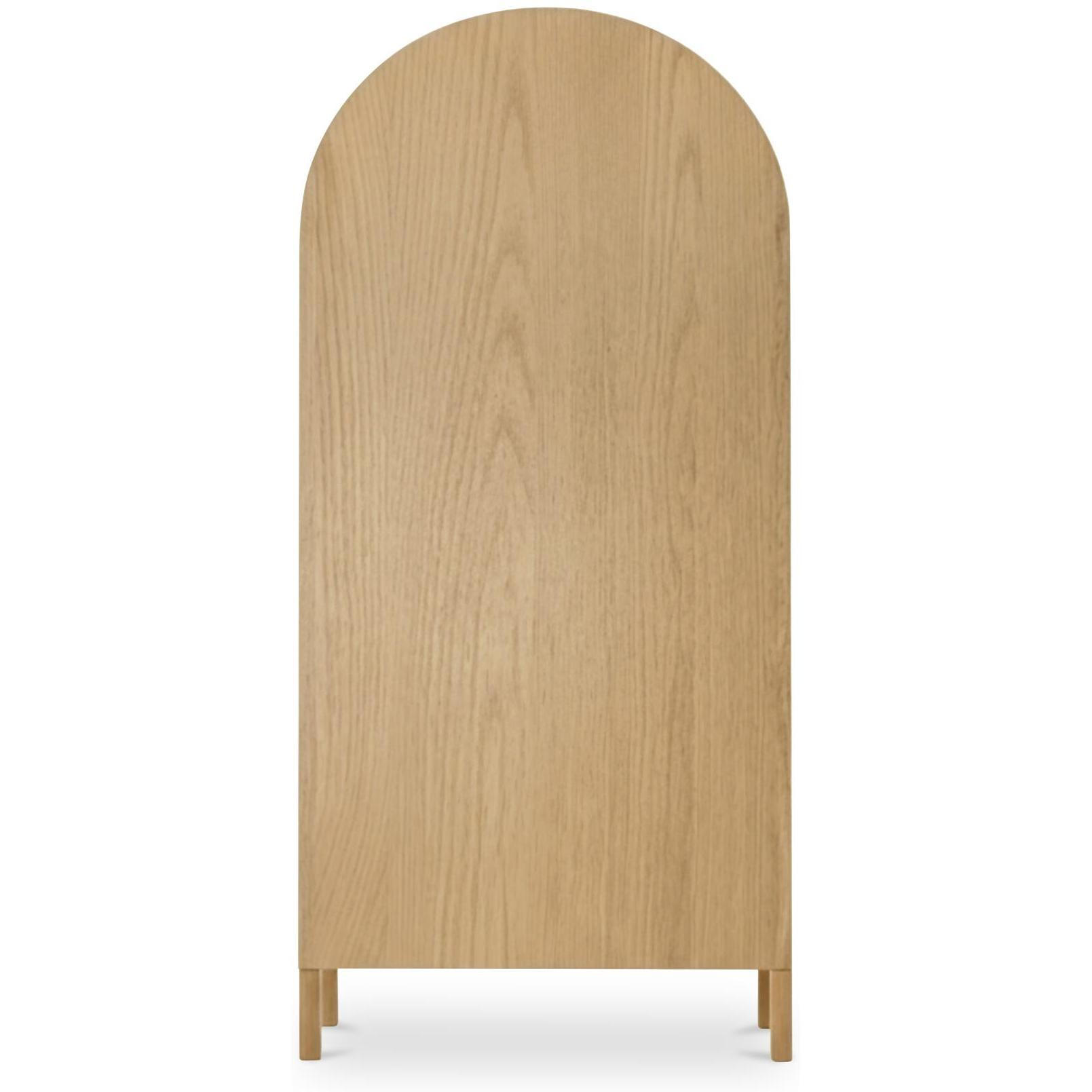 Wilde Display Cabinet Natural 4 Wilde Display Cabinet Natural - Image 4