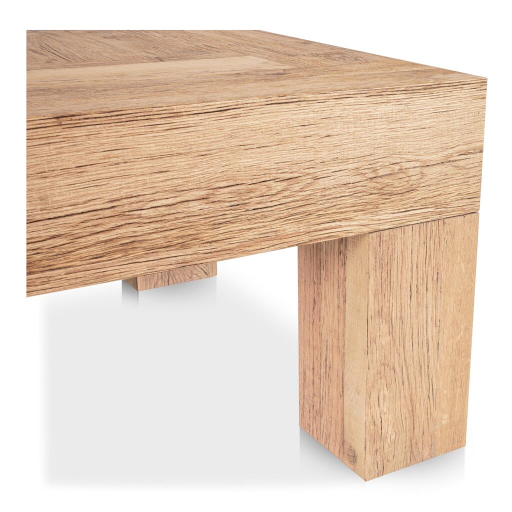 Evander Coffee Table Rectangle Aged Oak - Image 5