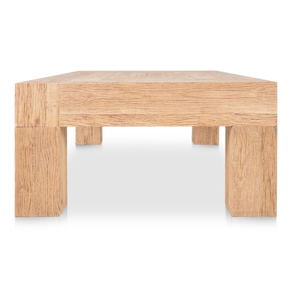 Evander Coffee Table Rectangle Aged Oak - Image 3