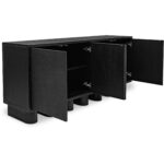 Marcelle Sideboard Black VL-1099-02 VL 1099 02 Marcelle diagR open shadsilo