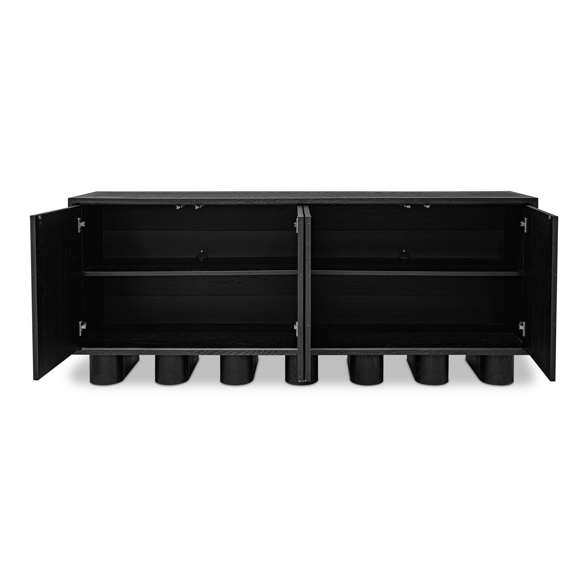 Marcelle Sideboard Black 4 Marcelle Sideboard Black - Image 4