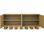 Marcelle Sideboard White VL-1099-18 VL 1099 18 Marcelle front open shadsilo