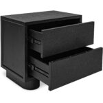Marcelle Nightstand Black 8 Marcelle Nightstand Black VL-1100-02 VL 1100 02 Marcelle diagR open shadsilo