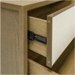 Marcelle Nightstand White VL-1100-18 VL 1100 18 Marcelle closeup01 shadsilo