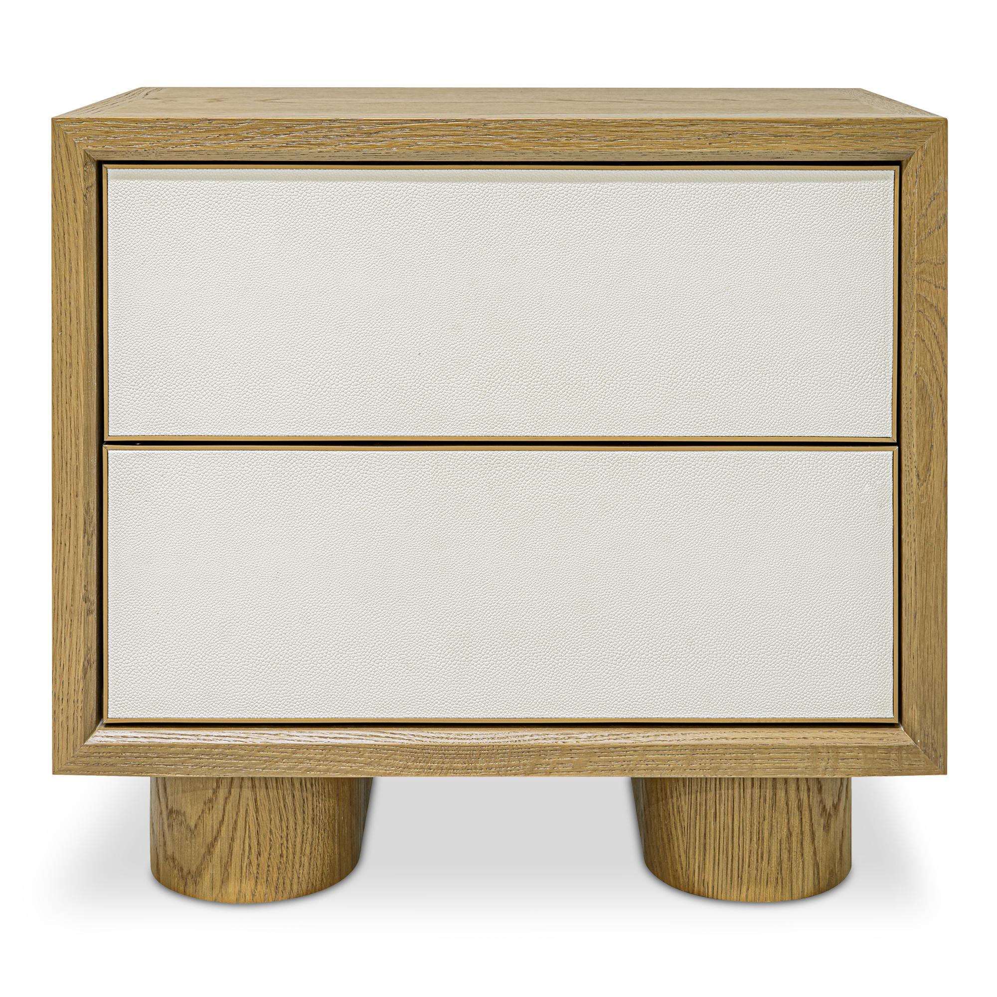 Marcelle Nightstand White