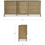 Sadie 9 Drawer Dresser Brown VL-1101-03 VL 1101 03 70