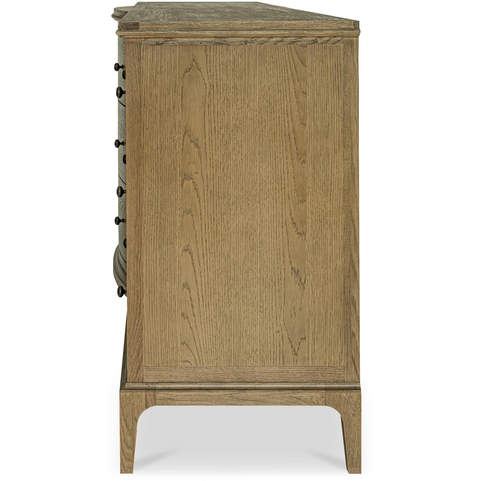 Sadie 9 Drawer Dresser Brown 3 Sadie 9 Drawer Dresser Brown - Image 3