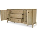 Sadie Sideboard Brown VL-1103-03 VL 1103 03 Sadie diagL open shadsilo