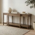 Martha Console Table Brown 4 Martha Console Table Brown VL-1104-03 VL 1104 03 00