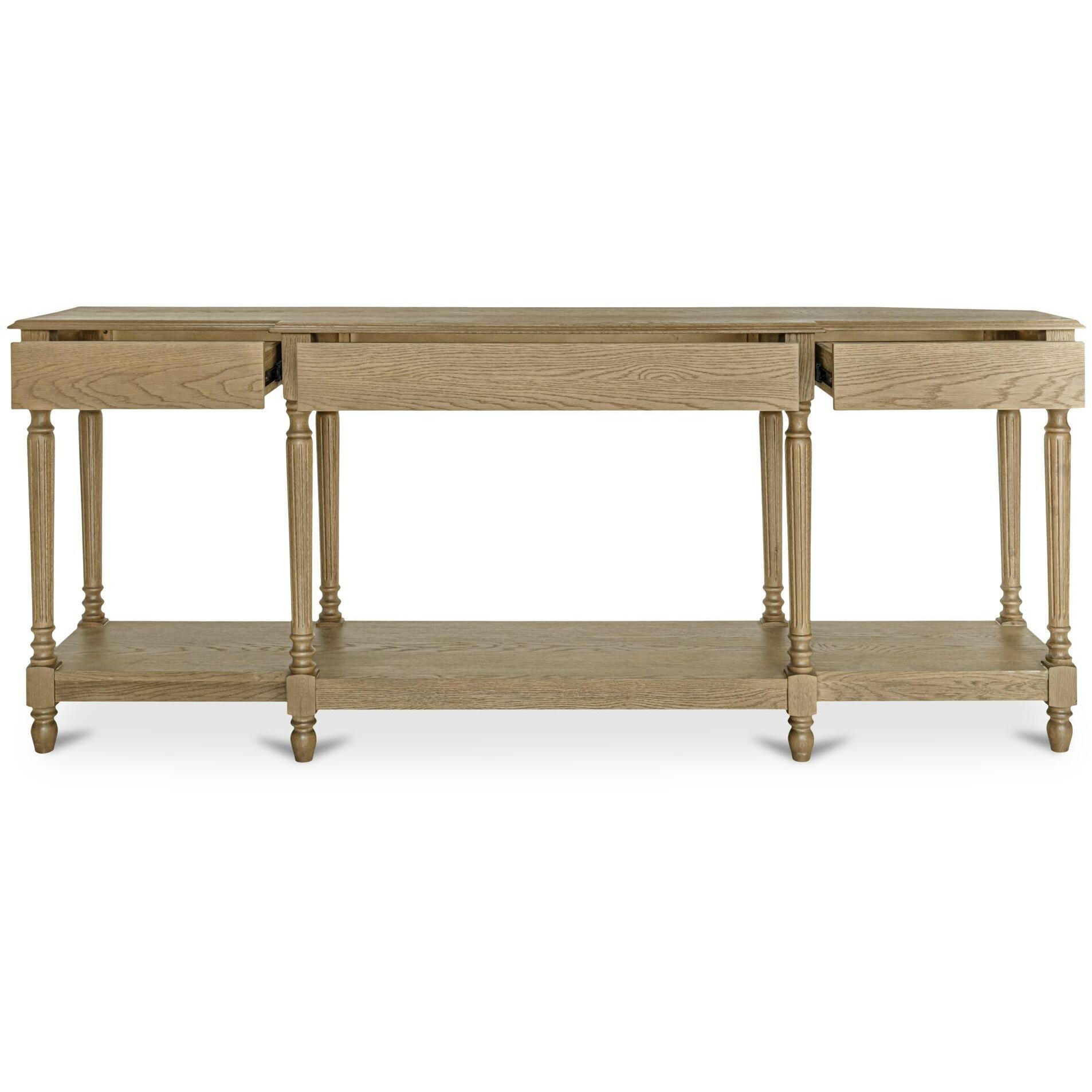 Martha Console Table Brown 2 Martha Console Table Brown - Image 2