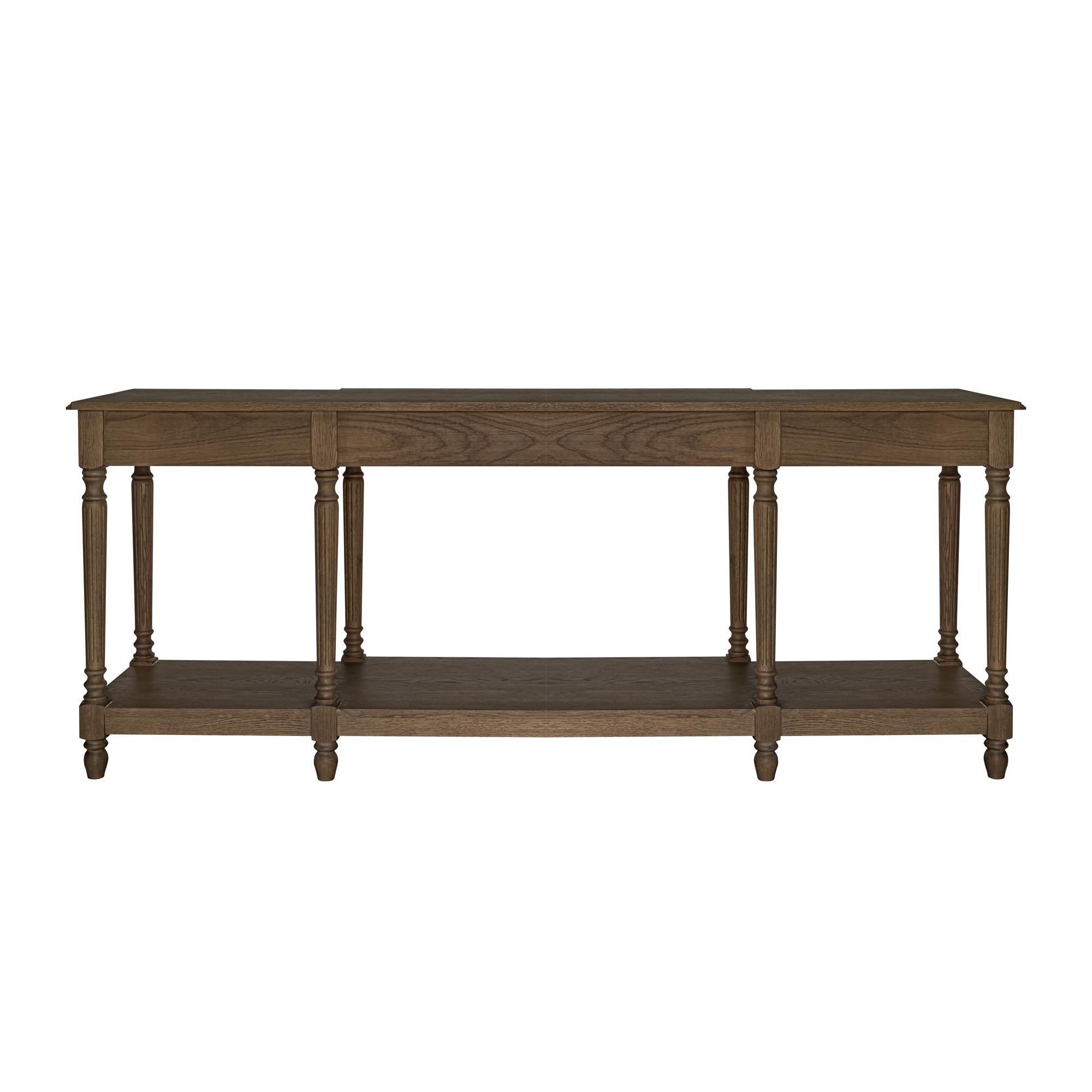Martha Console Table Brown 5 Martha Console Table Brown - Image 5