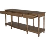 Martha Console Table Brown VL-1104-03 VL 1104 03 Martha diagL open shadsilo
