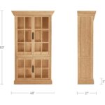 Raymond Tall Cabinet Natural VL-1106-24 VL 1106 24 70