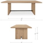 Madison Dining Table Natural VL-1107-24-0 VL 1107 24 0 70