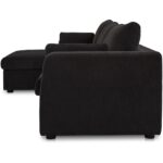Burrow Sleeper Sectional With Storage Chaise Black Left VV-1007-02-L-0 VV 1007 02 L 0 Burrow side left shadsilo