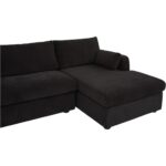Burrow Sleeper Sectional With Storage Chaise Black Right VV-1007-02-R-0 VV 1007 02 R 0 Burrow closeup shadsilo