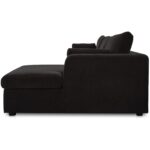 Burrow Sleeper Sectional With Storage Chaise Black Right VV-1007-02-R-0 VV 1007 02 R 0 Burrow side left shadsilo