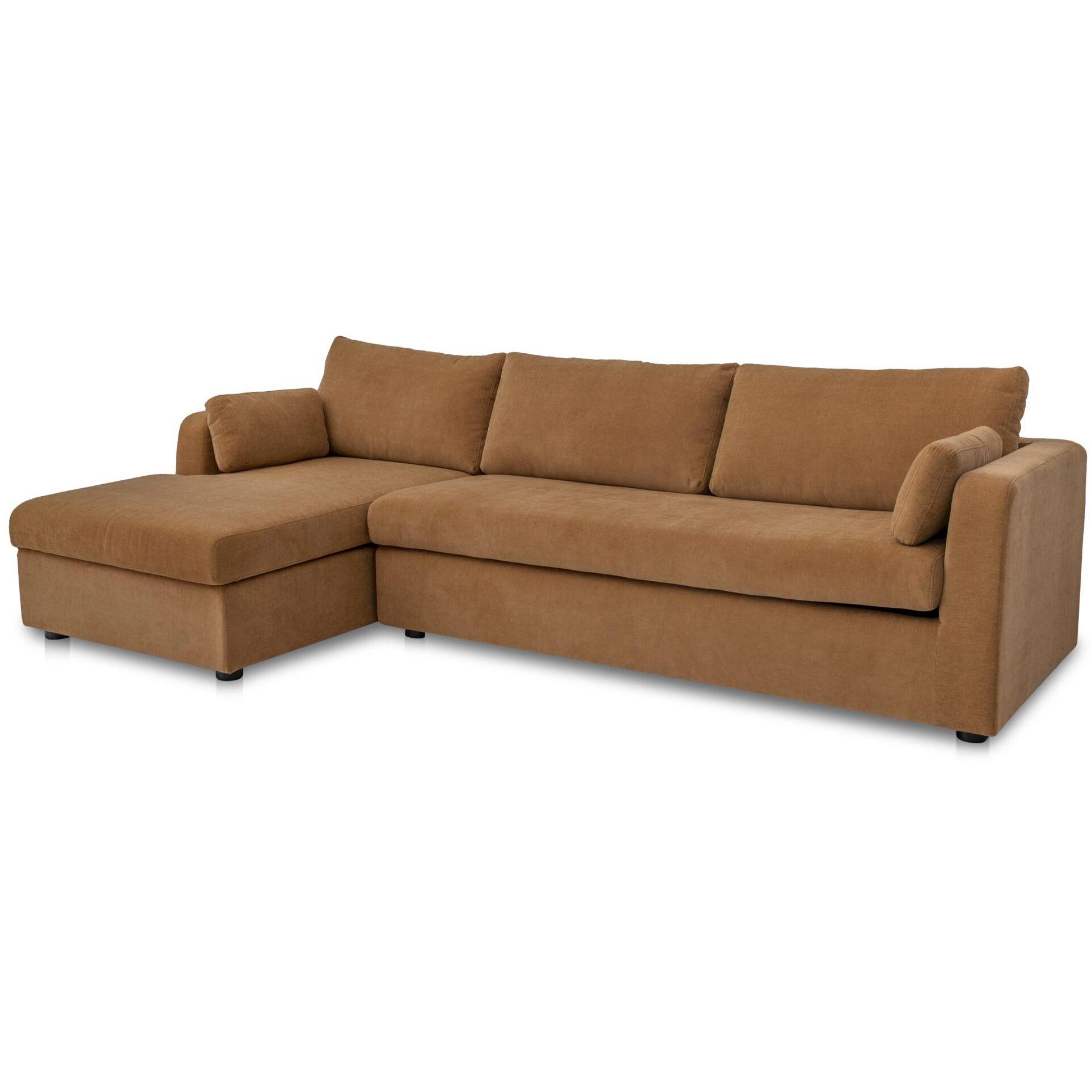 Burrow Sleeper Sectional With Storage Chaise Ginger Left 3 Burrow Sleeper Sectional With Storage Chaise Ginger Left - Image 3