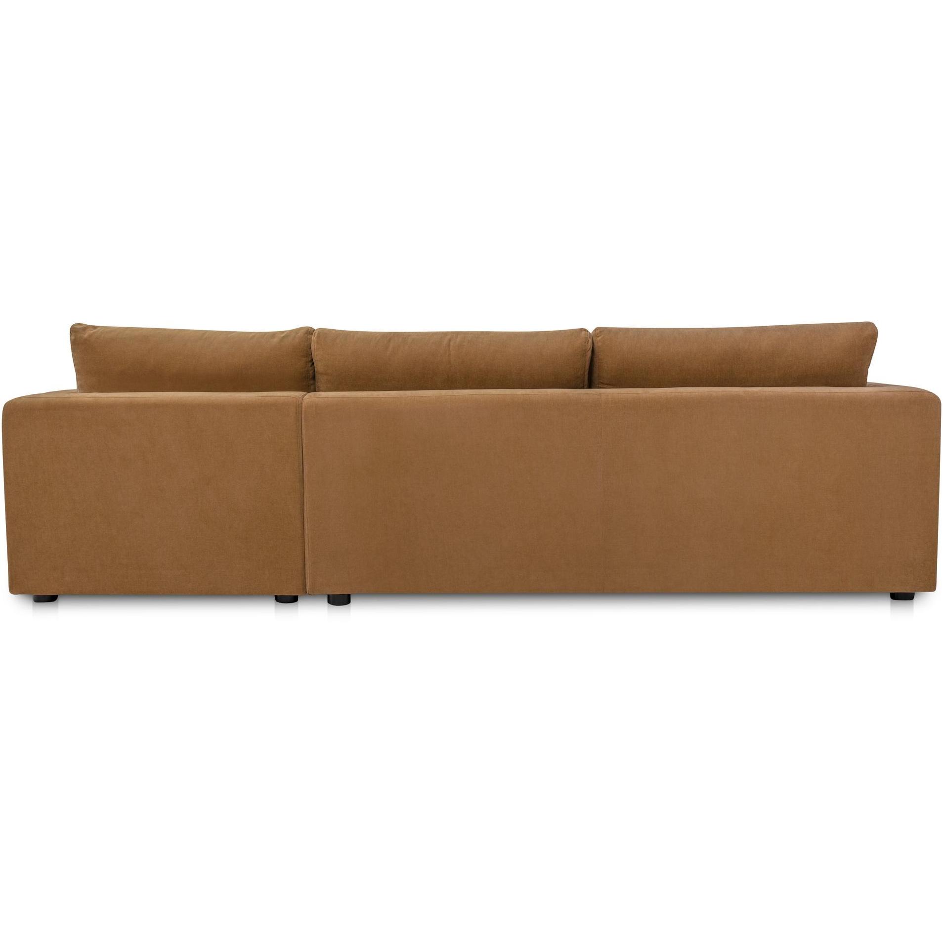 Burrow Sleeper Sectional With Storage Chaise Ginger Right 5 Burrow Sleeper Sectional With Storage Chaise Ginger Right - Image 5