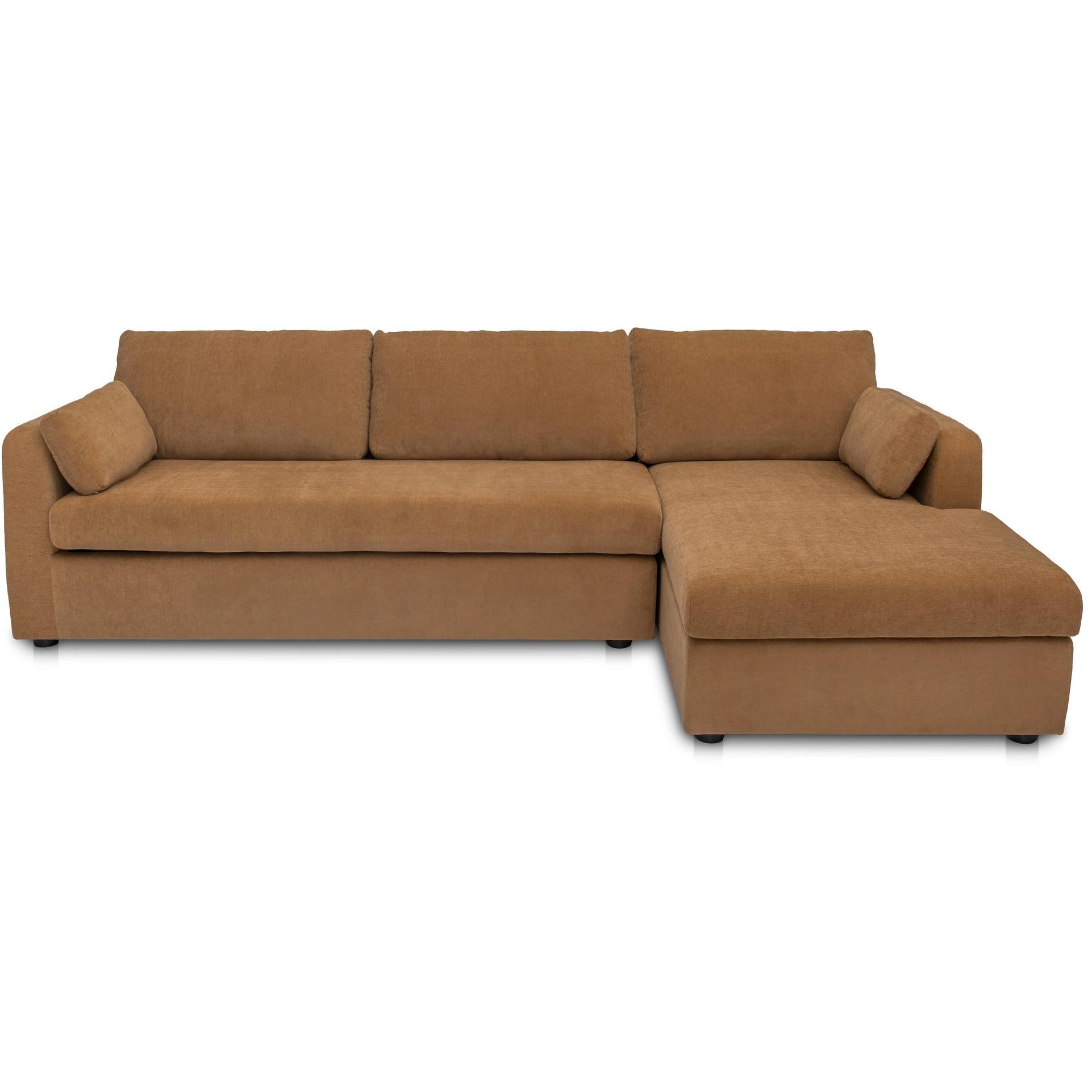 Burrow Sleeper Sectional With Storage Chaise Ginger Right 1 Burrow Sleeper Sectional With Storage Chaise Ginger Right