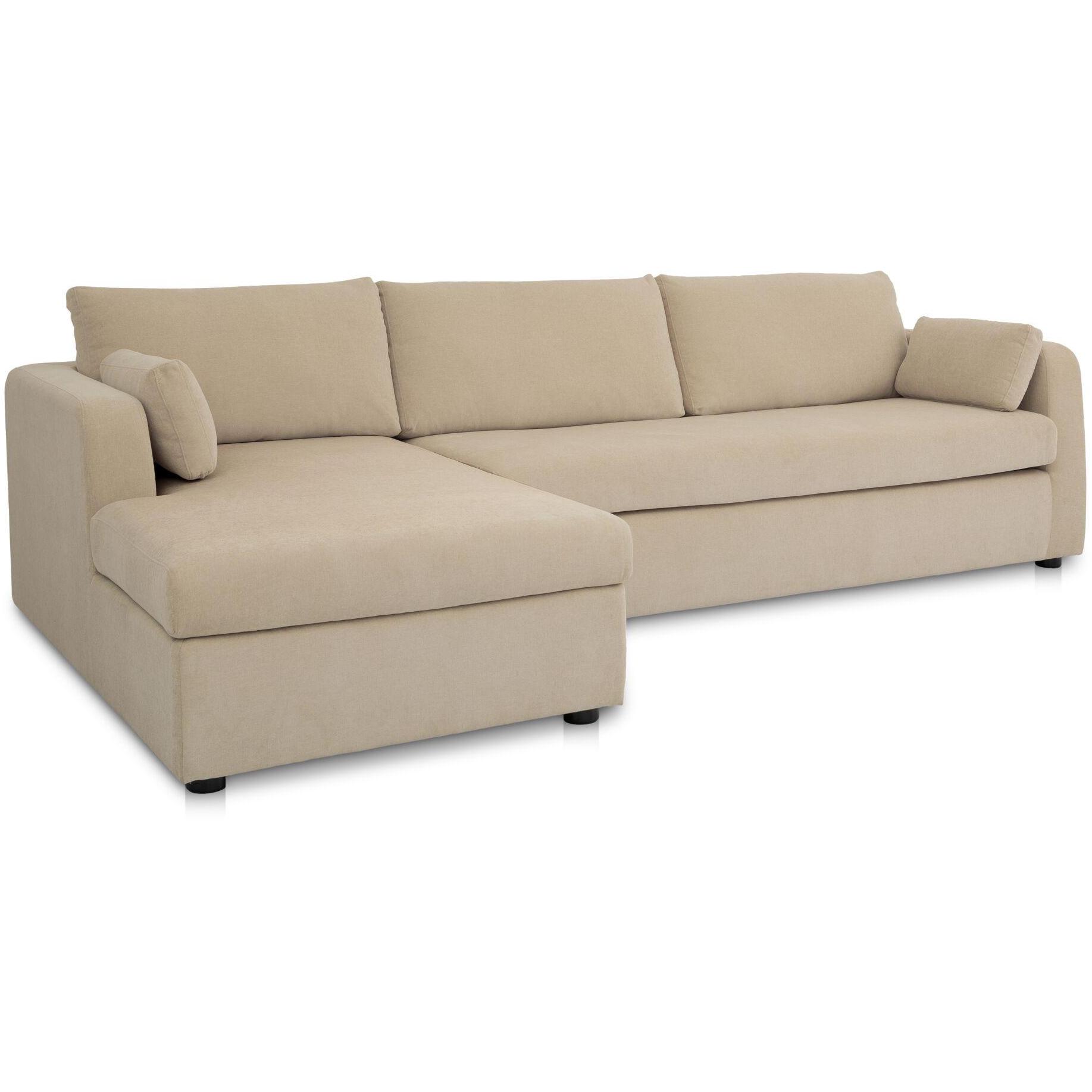 Burrow Sleeper Sectional With Storage Chaise Sand Left 2 Burrow Sleeper Sectional With Storage Chaise Sand Left - Image 2