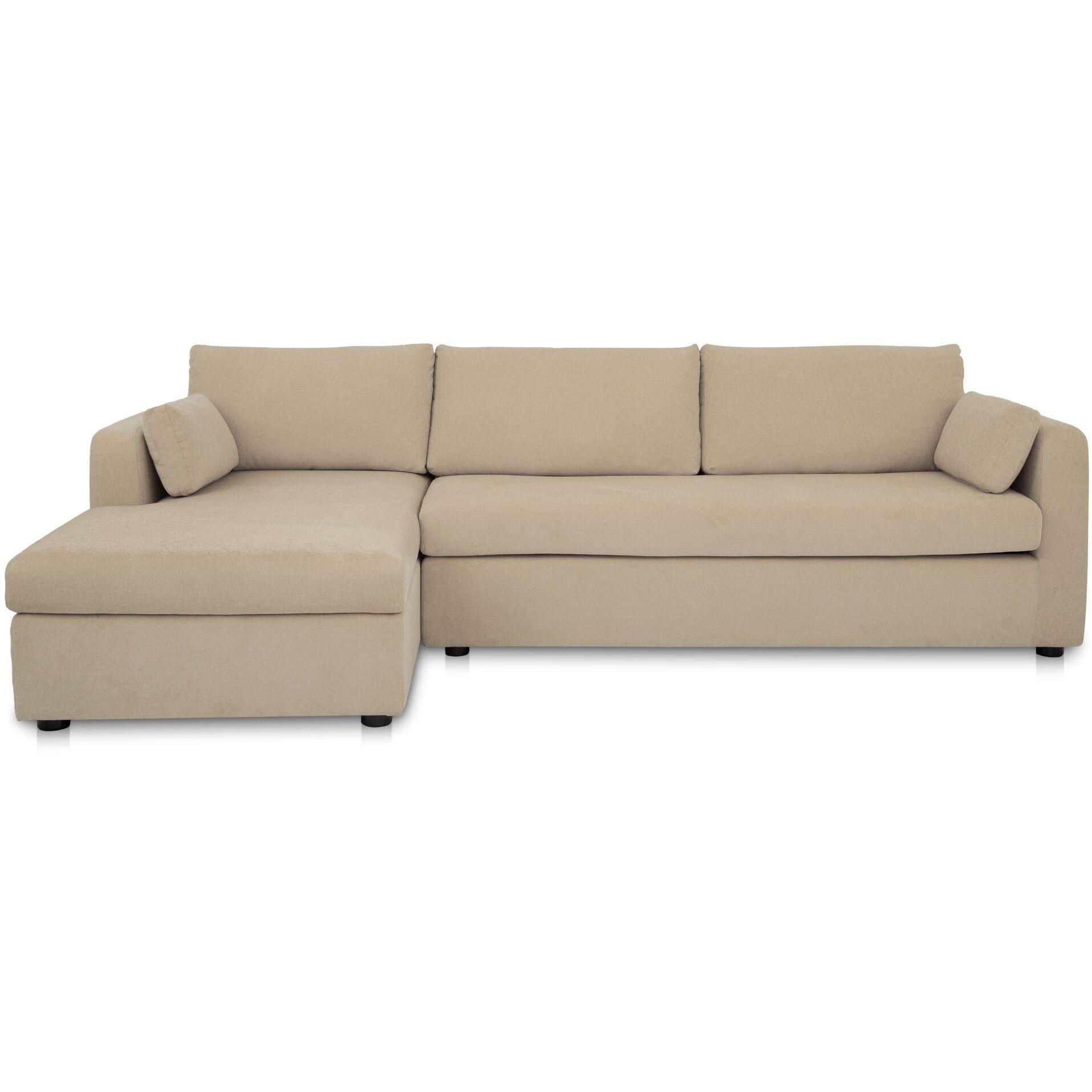 Burrow Sleeper Sectional With Storage Chaise Sand Left 1 Burrow Sleeper Sectional With Storage Chaise Sand Left