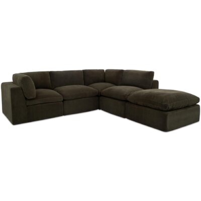 Cates Dream Modular Sectional Dark Green