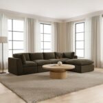 Cates Classic L Modular Sectional Dark Green VV-1017-27 VV 1017 27 00