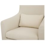 Lydia Outdoor Slipcover Dining Chair Cream VV-1019-05 VV 1019 05 Lydia closeup shadsilo
